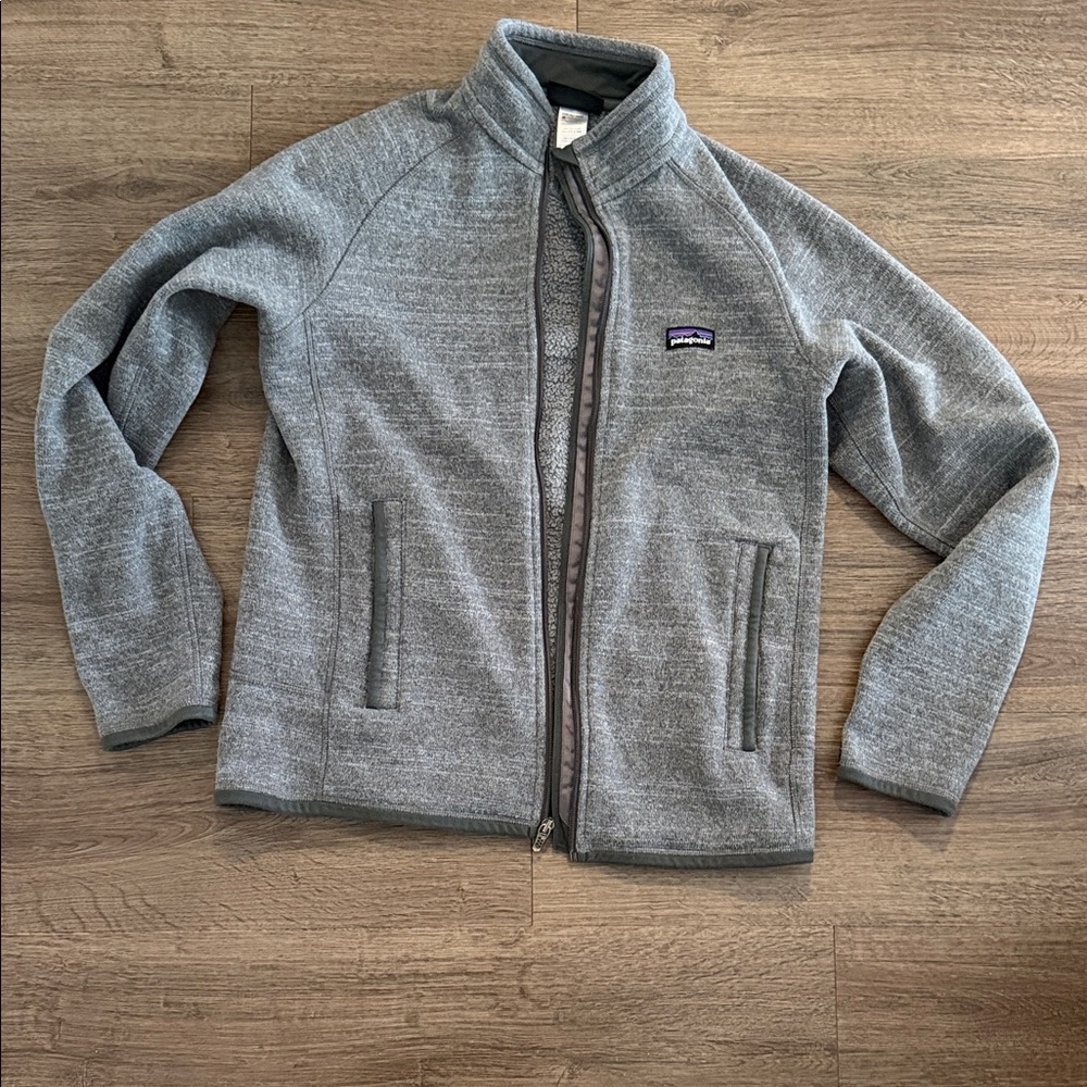 Patagonia Better Sweater Gray Full-Zip Jacket
